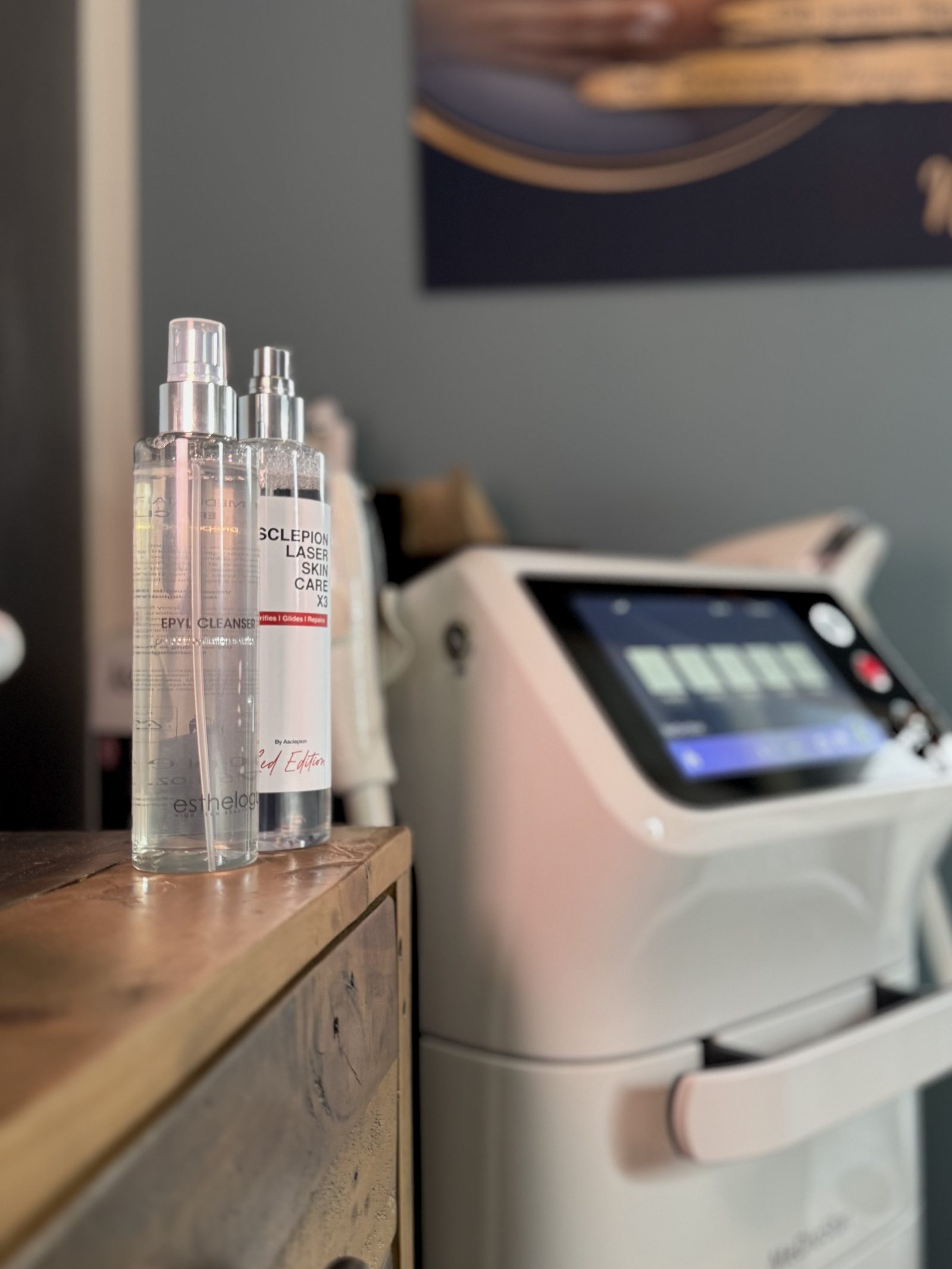 Privater Behandlungsraum im Studio Skin Glow by Nina Lo in Niederjahna bei Meißen